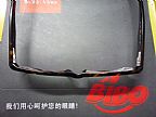 -1400度1.90玻璃水晶膜超薄高度近视眼镜例